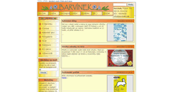 Desktop Screenshot of barvinek.net