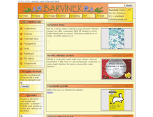 Tablet Screenshot of barvinek.net